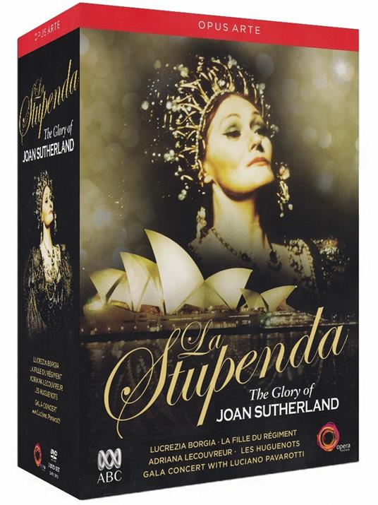 La stupenda. The Glory of Joan Sutherland (5 DVD) - DVD di Joan Sutherland