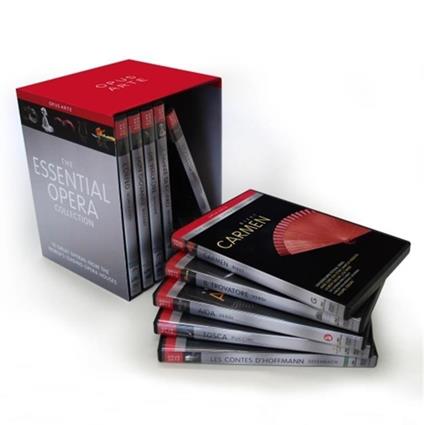 The Essential Opera Collection (10 DVD) - DVD di Marcelo Alvarez,Fabio Armiliato,John Mark Ainsley,Maria Bayo,Carlos Alvarez,Antonio Pappano