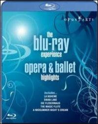 The Blu-ray Experience. Opera & Ballet Highlights (Blu-ray) - Blu-ray di Cecilia Bartoli,Anne Sofie von Otter,Bryn Terfel
