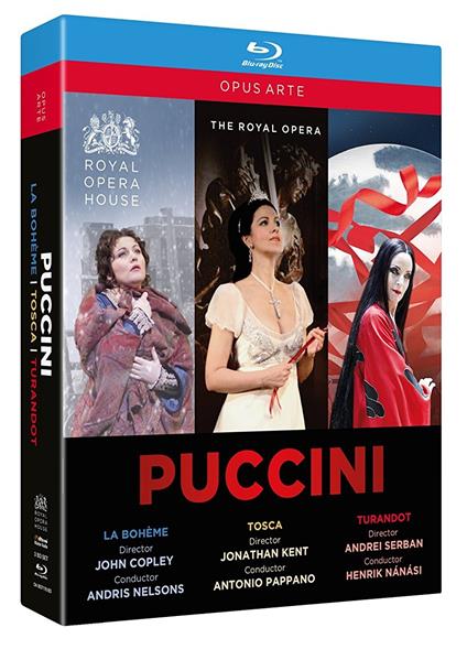 Puccini: La Boheme/Tosca/Turandot (Bd) - Blu-ray