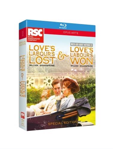 William Shakespeare. Love's Labour Lost & Loves Labour's Won (2 Blu-ray) - Blu-ray