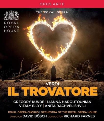 Il Trovatore (Blu-ray) - Blu-ray di Giuseppe Verdi,Richard Farnes