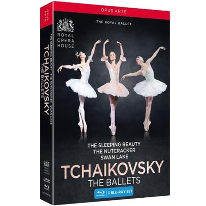 The Ballets. Lo Schiaccianoci - Il Lago dei Cigni - La Bella Addormentata (3 Blu-ray) - Blu-ray di Pyotr Ilyich Tchaikovsky