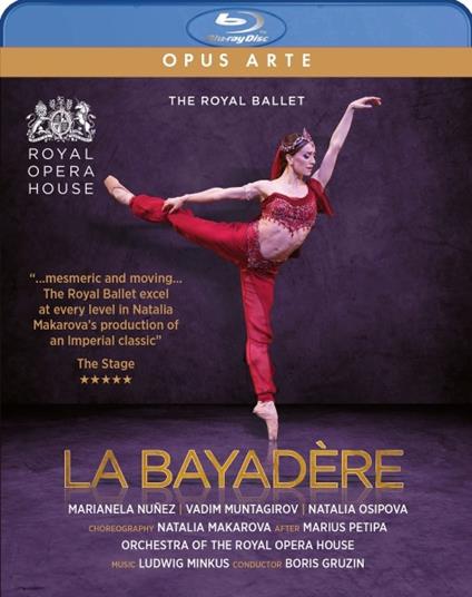 La Bayadère (Blu-ray) - Blu-ray di Aloisius Ludwig Minkus