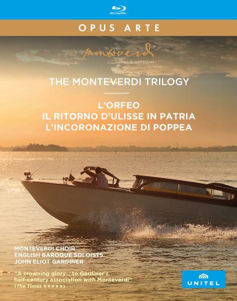 The Monteverdi Trilogy (Blu-ray) - Blu-ray di Claudio Monteverdi,English Baroque Orchestra,Monteverdi Choir