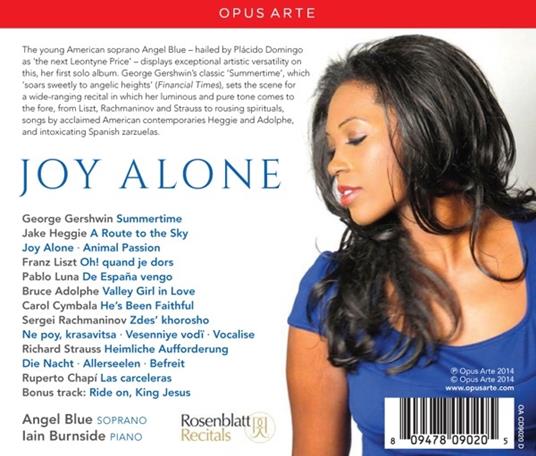 Joy Alone - CD Audio di Angel Blue - 2