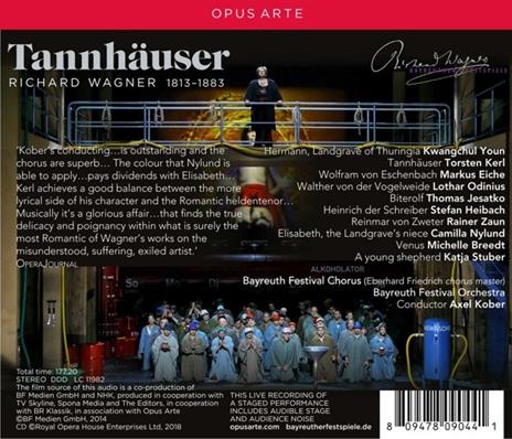 Tannhäuser - CD Audio di Richard Wagner,Sebastian Baumgarten - 2