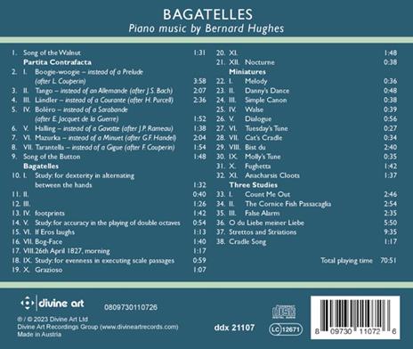 Bernard Hughes - Bagatelles - CD Audio - 2