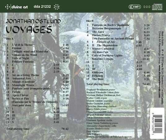 Voyages - CD Audio di Jonathan Östlund - 2