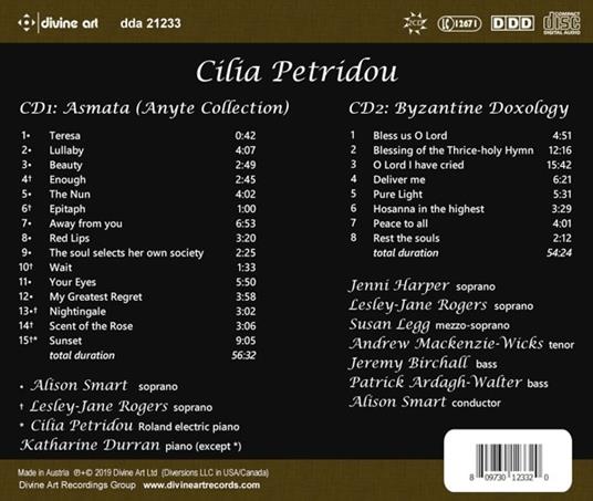 Cilia Petridou - Visions Of The Greek Soul (2 Cd) - CD Audio - 2