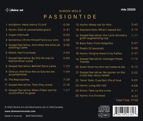 Simon Mold. Passiontide - CD Audio di Helen Bailey - 2