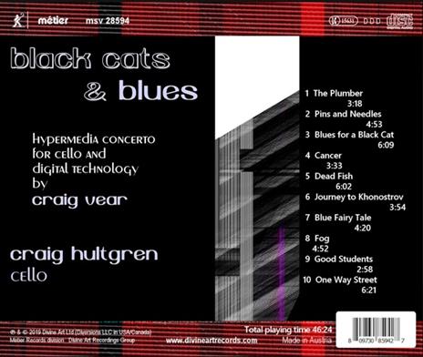 Black Cats and Blues - CD Audio di Craig Hultgren - 2