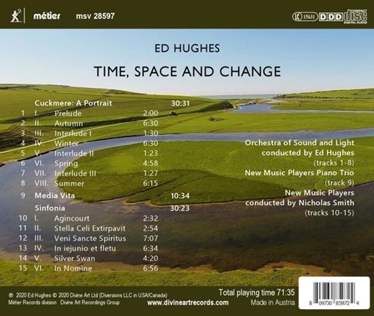 Time, Space & Change - CD Audio di Ed Hughes - 2