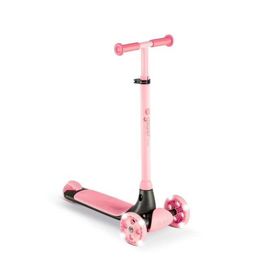 Yvolution Y Glider Kiwi Bambini Kickbike Rosa