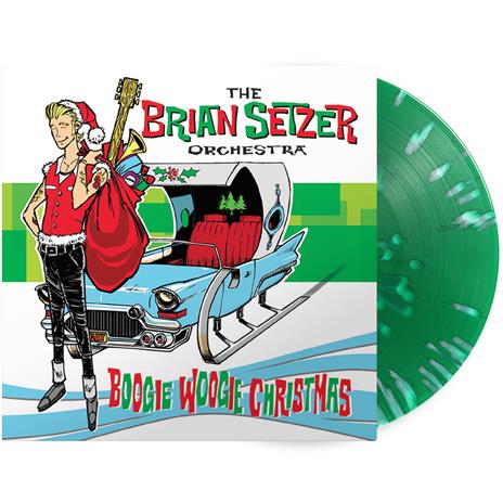 Boogie Woogie Christmas (Splatter Coloured Vinyl) - Vinile LP di Brian Setzer (Orchestra)