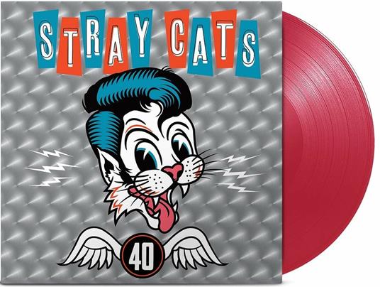 40 (Red Coloured Vinyl) - Vinile LP di Stray Cats - 2