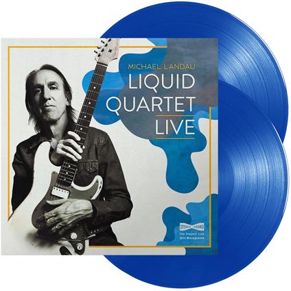 Liquid Quartet Live (Blue Coloured Vinyl) - Vinile LP di Michael Landau
