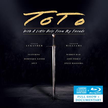 With a Little Help from My Friends (CD + Blu-ray) - CD Audio di Toto
