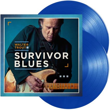 Survivor Blues (140 gr. Blue Vinyl) - Vinile LP di Walter Trout