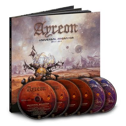 Universal Migrator Part I & II - CD Audio + DVD di Ayreon