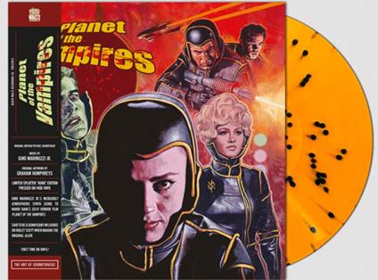 Planet Of The Vampires (Splatter Vinyl) - Vinile LP di Gino Jr. Marinuzzi