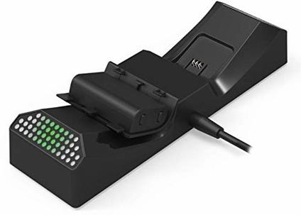 HORI Base Di Ricarica Doppia per Xbox Series X/S - Ufficiale Microsoft - Xbox One