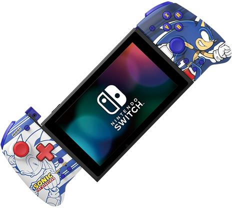 Hori Split Pad Pro, Controller ergonomico per la Modalità Portatile (Sonic) - Nintendo Switch - 2