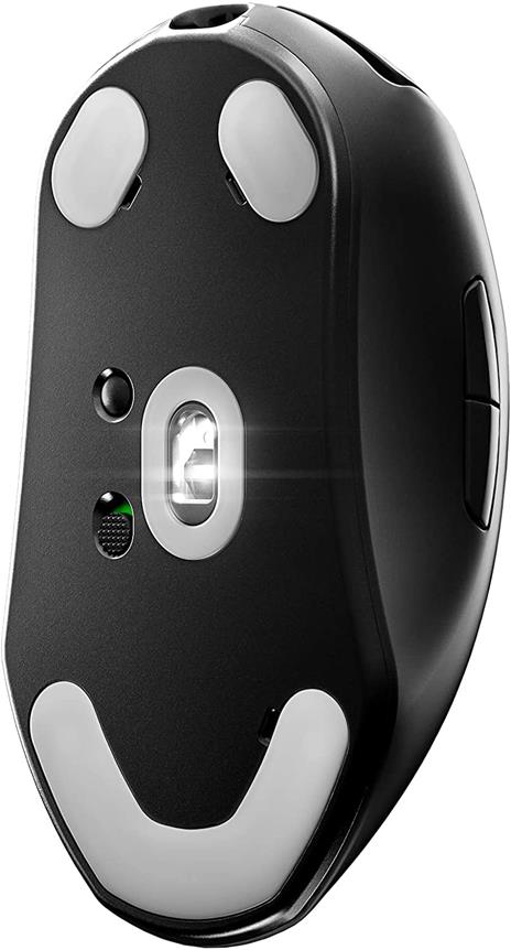 SteelSeries Prime Mini Wireless, Prestazioni Esports Mouse di Gaming Senza Fili, 100 ore di batteria - Switch ottici magnetici, Fattore di forma mini - 6