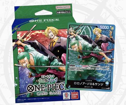 One Piece: Bandai - Card Game Starter Deck - Zoro And Sanji - [St-12]