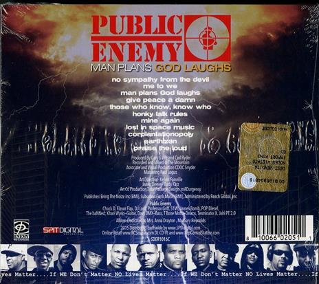 Man Plans God Laughs - CD Audio di Public Enemy - 2