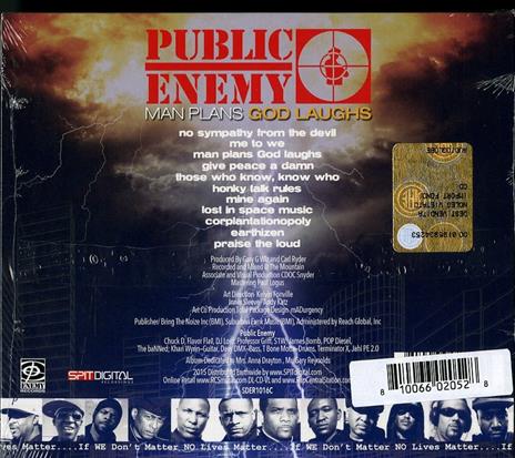 Man Plans God Laughs (Clean Version) - CD Audio di Public Enemy - 2