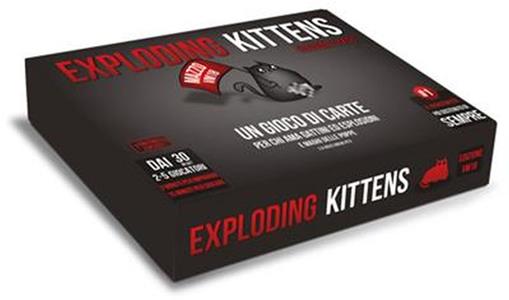 Giocattolo Exploding Kittens VM18 - Base - ITA. Gioco da tavolo Asmodee