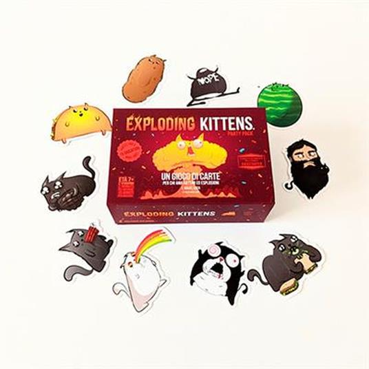Exploding Kittens Party Pack . Base - ITA. Gioco da tavolo - 4