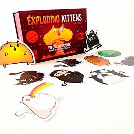Exploding Kittens Party Pack . Base - ITA. Gioco da tavolo - 6