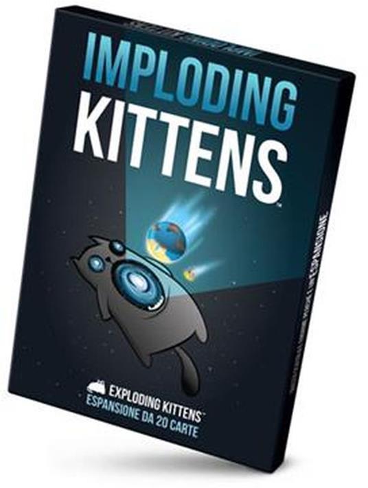 Exploding Kittens - Imploding Kittens. Esp. - ITA. Gioco da tavolo - 3