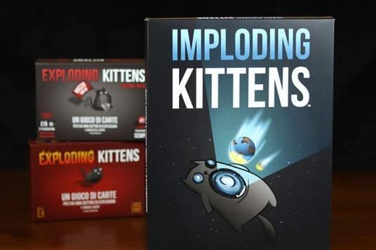 Exploding Kittens - Imploding Kittens. Esp. - ITA. Gioco da tavolo - 5