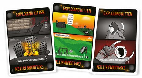 Exploding Kittens VM18 - Pink Edition. Gioco da tavolo