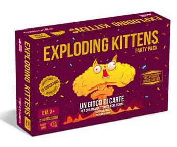 Exploding Kittens Party Pack (new version) - Base. Gioco da tavolo