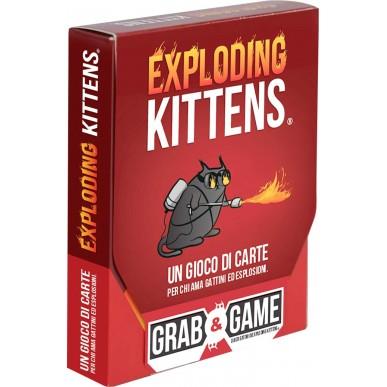 Exploding Kittens Grab & Game. Gioco da tavolo