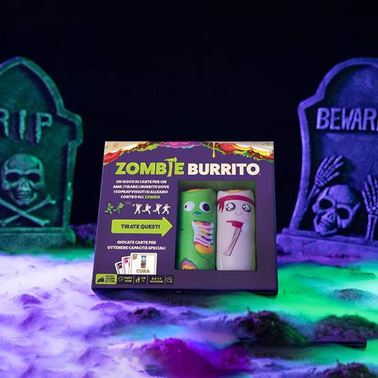 Asmodee Zombie Burrito, Gioco da Tavolo, 7+ Anni, 2-5 Giocatori, Edizione in Italiano - 2