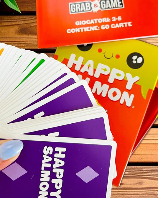 Happy Salmon Grab & Game. Gioco da tavolo - 5