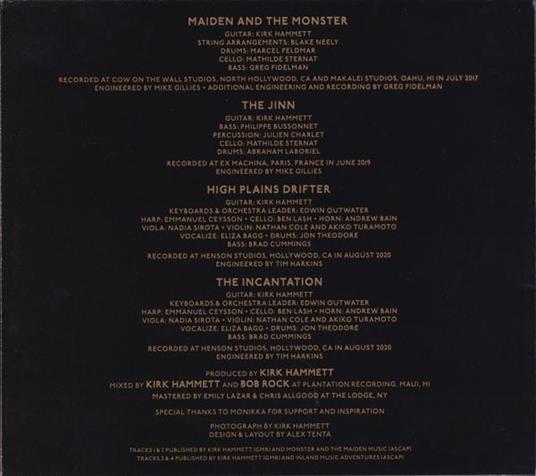 Portals - CD Audio di Kirk Hammett - 2