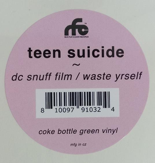 Dc Snuff Film-Waste Yrself (Coke Bottle Vinyl) - Vinile LP di Teen Suicide