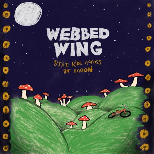Bike Ride Across The Moon (Green Vinyl) - Vinile LP di Webbed Wing