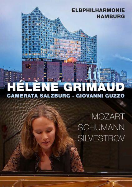 Helene Grimaud Live with Elbphilharmonie Hamburg (DVD) - DVD di Wolfgang Amadeus Mozart,Hélène Grimaud