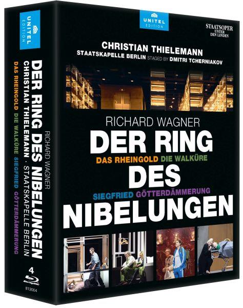 Der Ring Des Nibelungen (4 Blu-ray) - Blu-ray di Richard Wagner