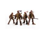 Tartarughe Ninja Bst Axn Action Figures 4-pack Zombie Turtle (idw Comics) 13 Cm The Loyal Subjects