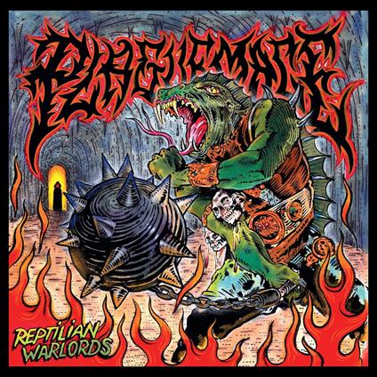 Reptilian Warlords (Reptilian Green Edition) - Vinile LP di Plaguemace