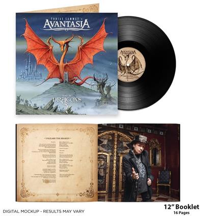 Here Be Dragons - Vinile LP di Avantasia