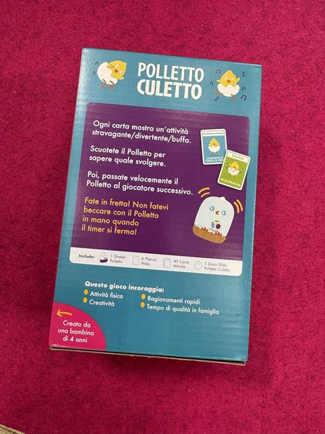 Polletto Culetto. Gioco da tavolo - 4